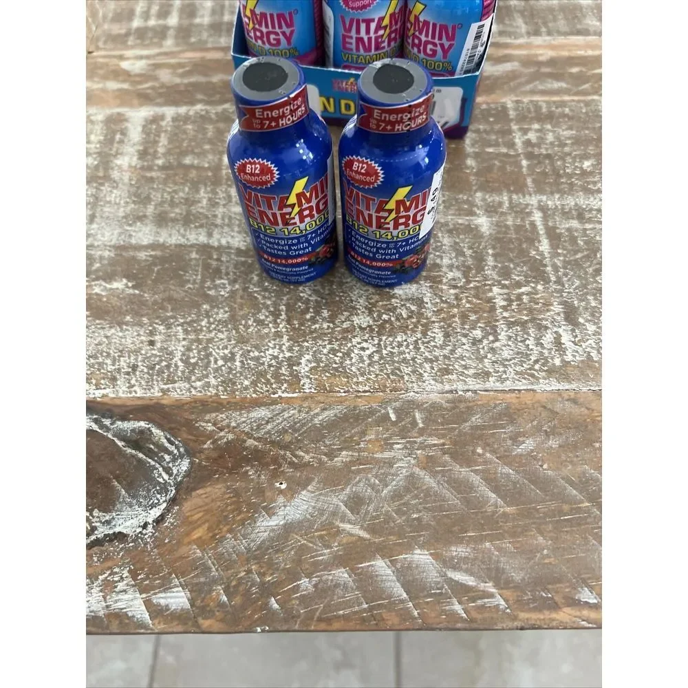 10 Vitamin Energy® Vitamin D 100% Berry Energy Shots And 2 B12 Clinically Proven